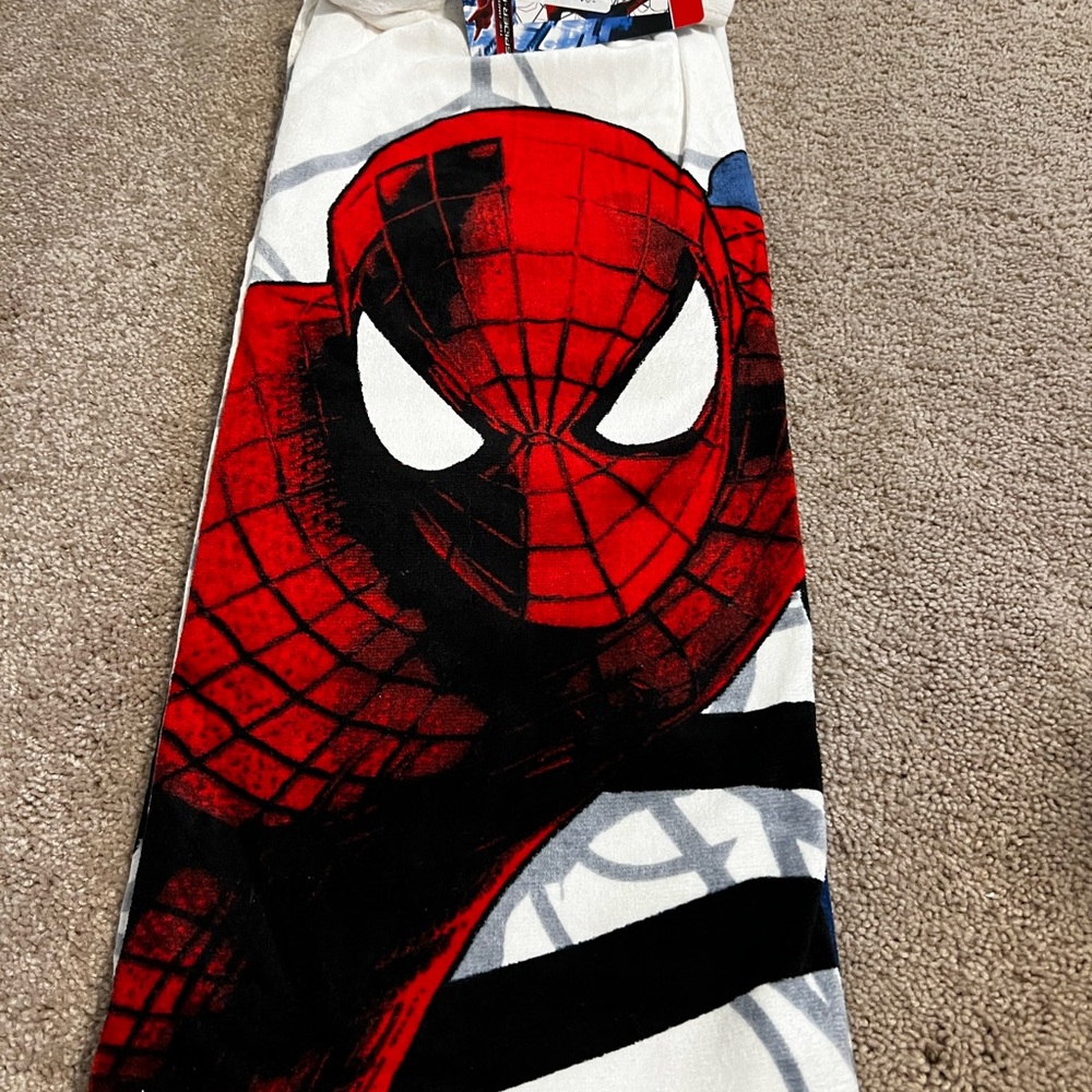 Brand new Disney Beach Towel! Spider-Man